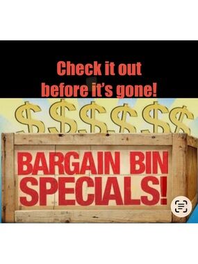 These Items Have been marked down to Bargain Bin Prices 🤦🏻♀️ HELP YOUR SELF!!!